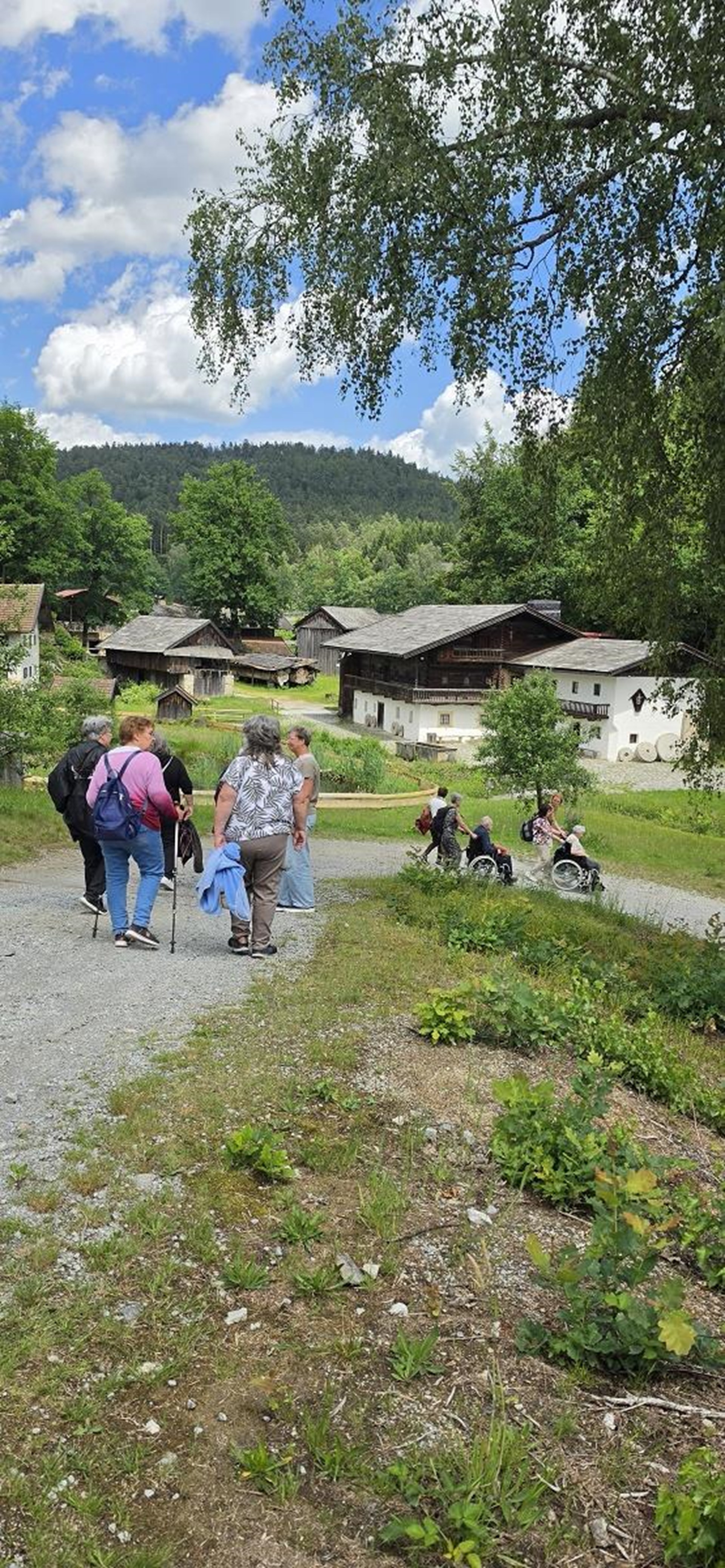 Sonnenfahrt im Museumsdorf Tittling